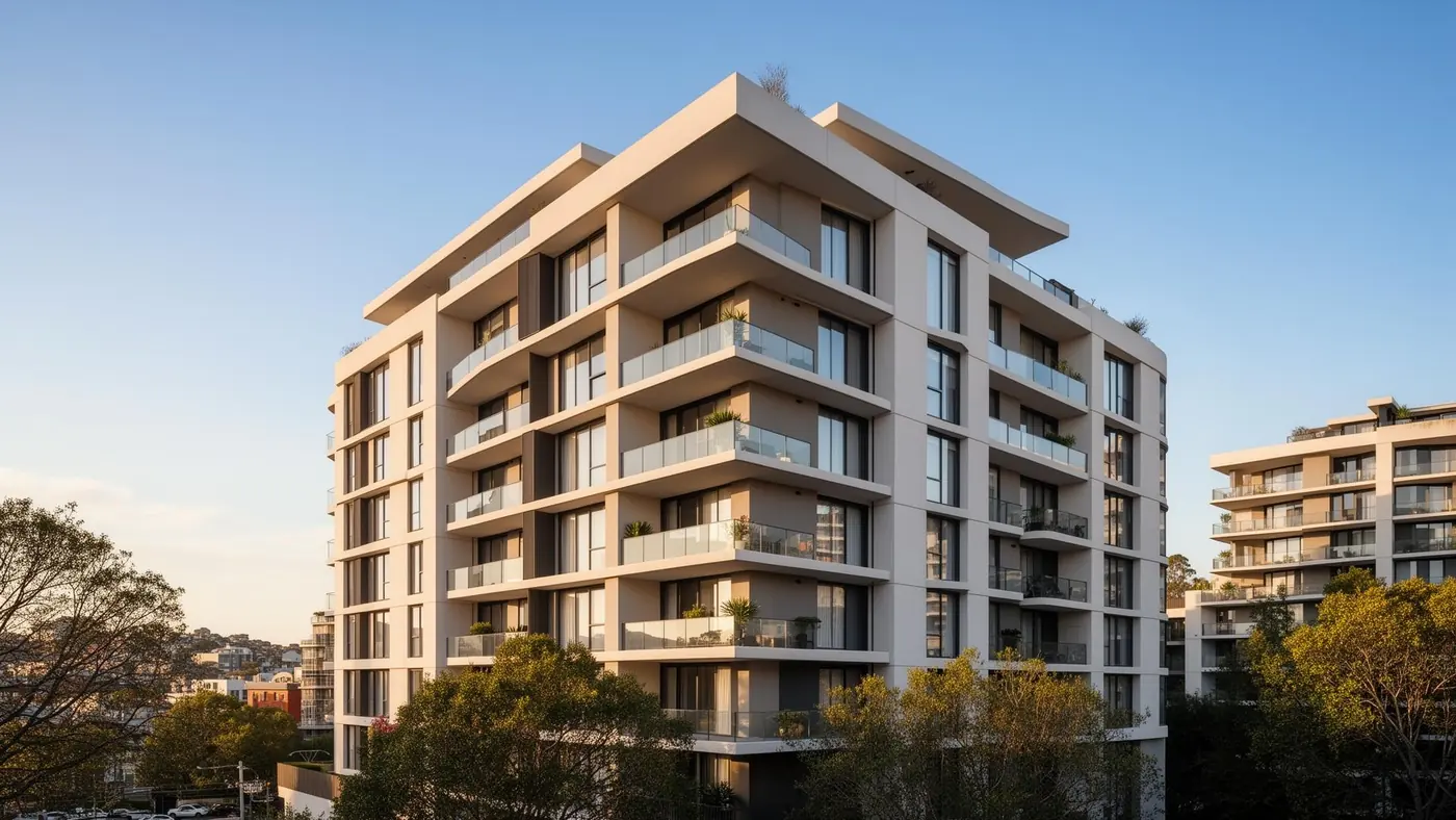 Modern residential building