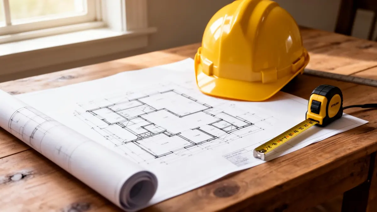 Project planning with blueprints and tools
